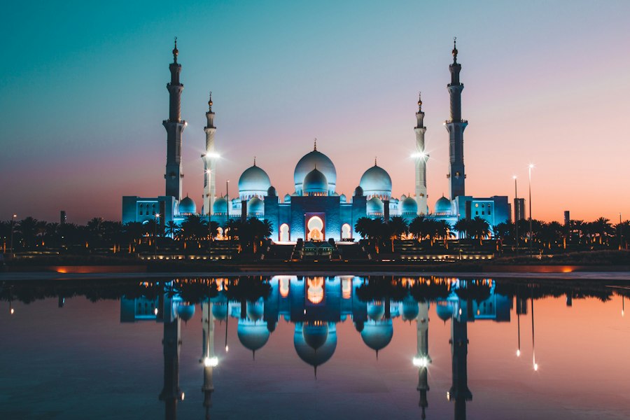 The dome at dusk